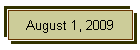 August 1, 2009