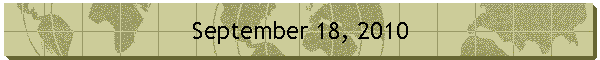 September 18, 2010