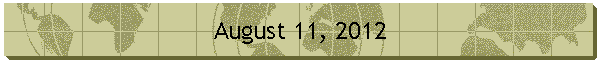 August 11, 2012