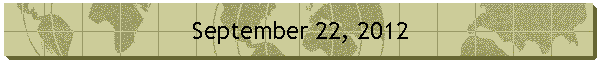 September 22, 2012