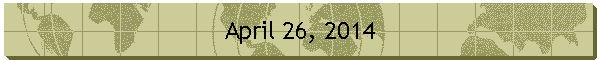 April 26, 2014