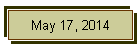May 17, 2014