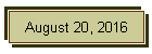 August 20, 2016